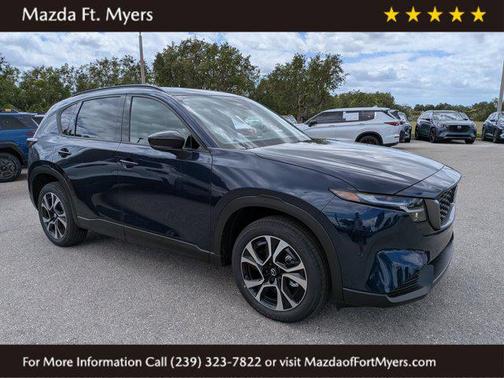 Navy Blue Mica 2026 Mazda CX-5 2.5 S Preferred Package