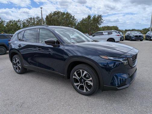 Navy Blue Mica 2026 Mazda CX-5 2.5 S Preferred Package