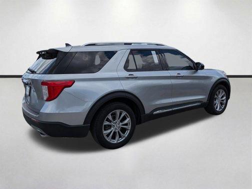Iconic Silver Metallic 2023 Ford Explorer Limited