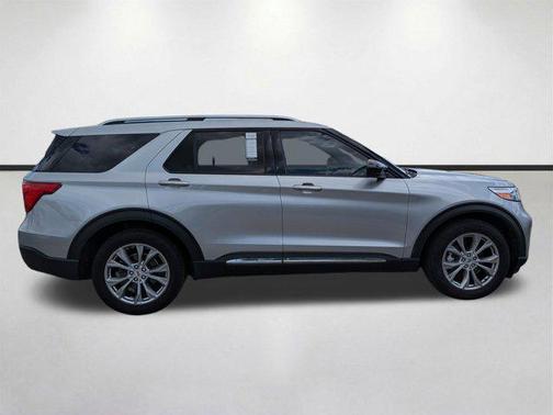 Iconic Silver Metallic 2023 Ford Explorer Limited