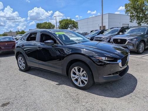 Jet Black Mica 2023 Mazda CX-30 2.5 S Preferred Package
