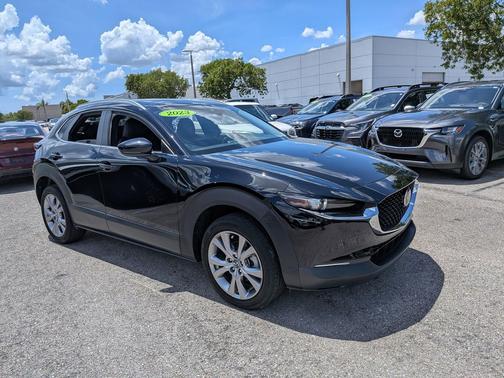 Jet Black Mica 2023 Mazda CX-30 2.5 S Preferred Package