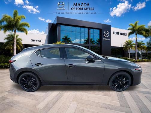Machine Gray Metallic 2026 Mazda Mazda3 FWD w/Premium Package