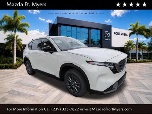 Rhodium White Metallic 2026 Mazda CX-5 2.5 S Select Package