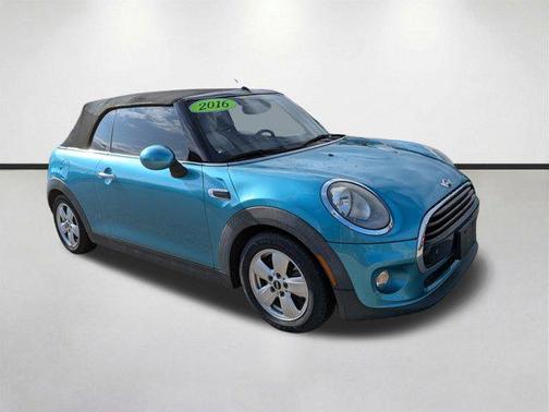 Caribbean Aqua Metallic 2016 MINI Convertible Cooper