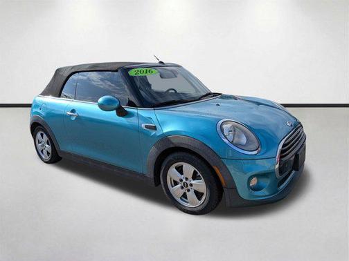 Caribbean Aqua Metallic 2016 MINI Convertible Cooper