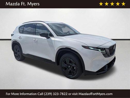 Rhodium White Metallic 2026 Mazda CX-5 2.5 S Premium Plus Package