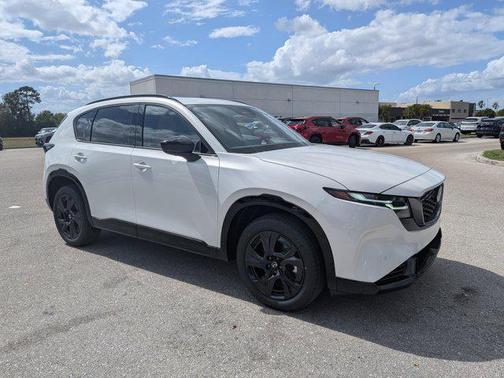 Rhodium White Metallic 2026 Mazda CX-5 2.5 S Premium Plus Package