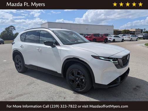 Rhodium White Metallic 2026 Mazda CX-5 2.5 S Premium Plus Package