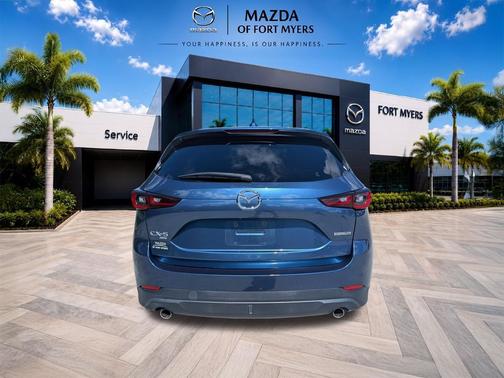 Deep Crystal Blue Mica 2022 Mazda CX-5 2.5 S Premium Plus Package
