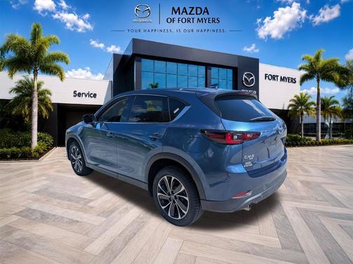 Deep Crystal Blue Mica 2022 Mazda CX-5 2.5 S Premium Plus Package