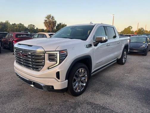 White Frost Tricoat 2024 GMC Sierra 1500 Denali