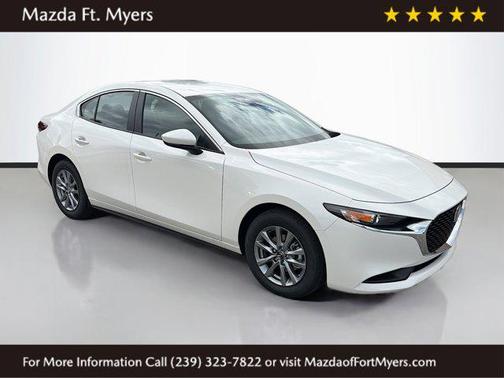 Snowflake White Pearl Mica 2026 Mazda Mazda3 FWD
