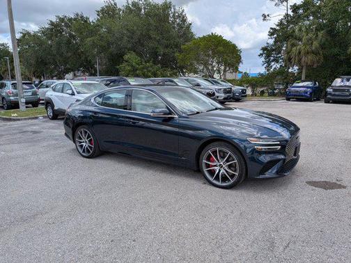 Tasman Blue 2025 Genesis G70 2.5T RWD