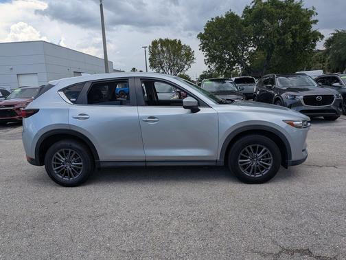 Sonic Silver Metallic 2020 Mazda CX-5 Touring