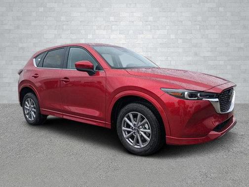 Soul Red Crystal Metallic 2025 Mazda CX-5 2.5 S Preferred Package