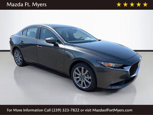 Machine Gray Metallic 2026 Mazda Mazda3 FWD w/Preferred Package