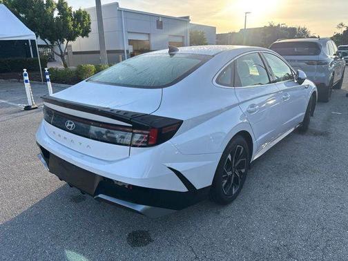 Serenity White 2024 Hyundai SONATA SEL