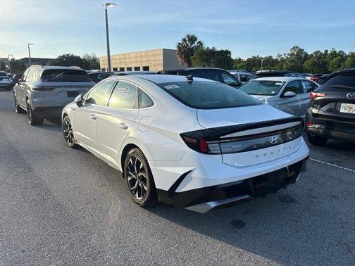 Serenity White 2024 Hyundai SONATA SEL