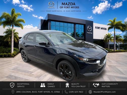 Deep Crystal Blue Mica 2026 Mazda CX-30 2.5 S Select Sport