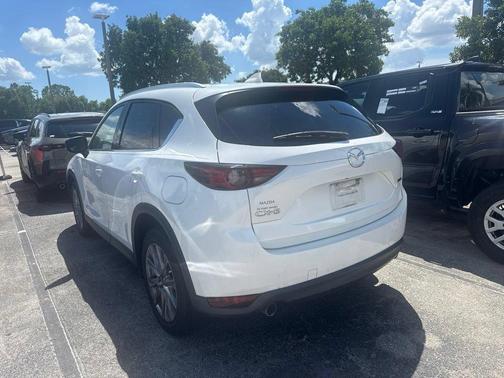 Snowflake White Pearl Mica 2021 Mazda CX-5 Grand Touring