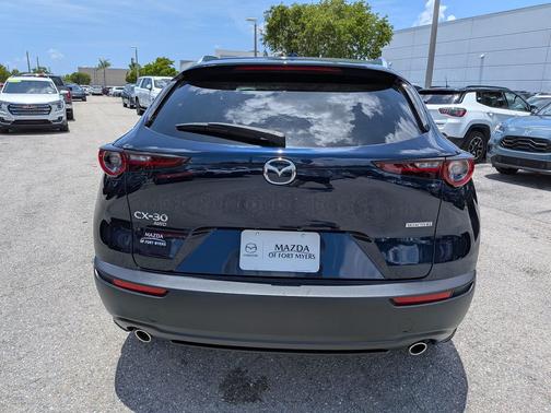Deep Crystal Blue Mica 2025 Mazda CX-30 2.5 S Premium Package