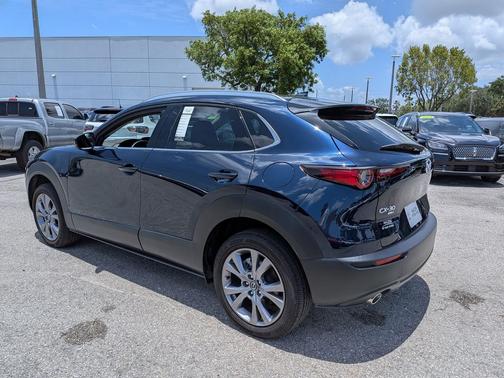 Deep Crystal Blue Mica 2025 Mazda CX-30 2.5 S Premium Package