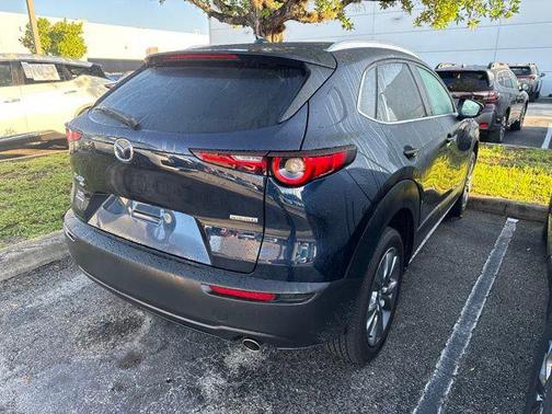 Deep Crystal Blue Mica 2025 Mazda CX-30 2.5 S Premium Package