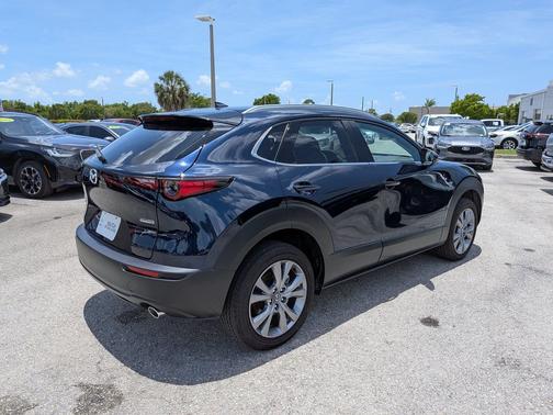 Deep Crystal Blue Mica 2025 Mazda CX-30 2.5 S Premium Package
