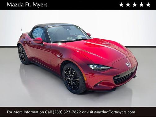 Soul Red Crystal Metallic 2026 Mazda MX-5 Miata Grand Touring