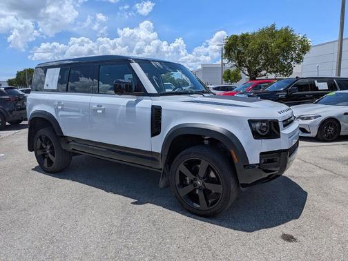 Yulong White Metallic 2023 Land Rover Defender 110 V8