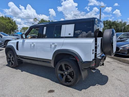 Yulong White Metallic 2023 Land Rover Defender 110 V8