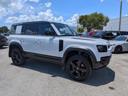 Yulong White Metallic 2023 Land Rover Defender 110 V8