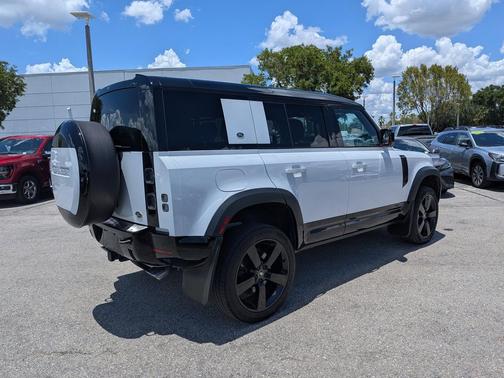 Yulong White Metallic 2023 Land Rover Defender 110 V8