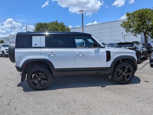 Yulong White Metallic 2023 Land Rover Defender 110 V8