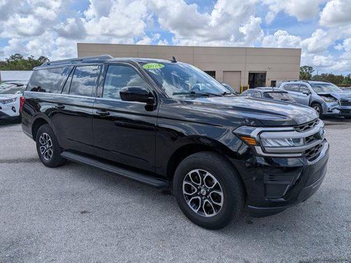AGATE BLACK METALLIC 2024 Ford Expedition Max XLT