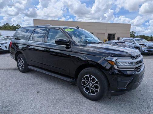 AGATE BLACK METALLIC 2024 Ford Expedition Max XLT
