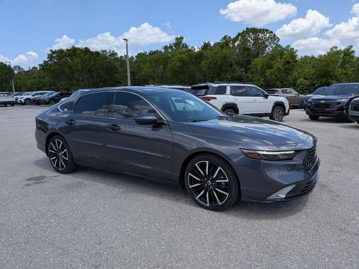 Meteorite Gray Metallic 2023 Honda Accord Hybrid Touring