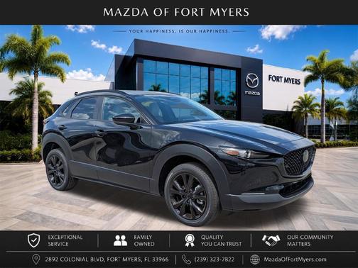 Jet Black Mica 2026 Mazda CX-30 2.5 S