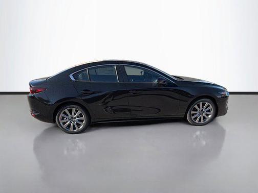 Jet Black Mica 2026 Mazda Mazda3 FWD w/Preferred Package