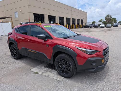 Lithium Red Pearl 2025 Subaru Crosstrek Wilderness