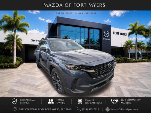 Blue Metallic 2026 Mazda CX-50 2.5 S Premium Package