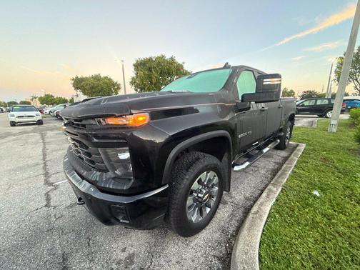 Black 2024 Chevrolet Silverado 2500 Custom