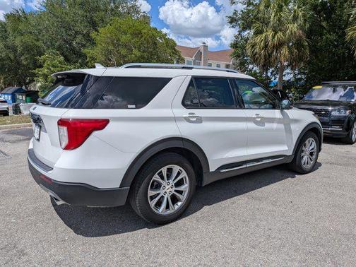 STAR WHITE MET TRI-COAT 2022 Ford Explorer Limited