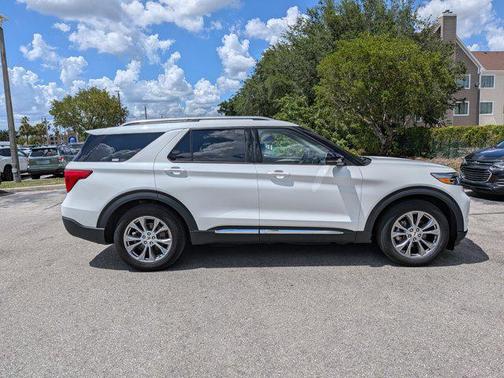 STAR WHITE MET TRI-COAT 2022 Ford Explorer Limited
