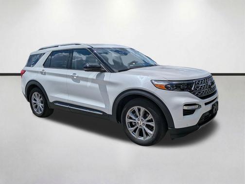 STAR WHITE MET TRI-COAT 2022 Ford Explorer Limited