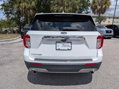 STAR WHITE MET TRI-COAT 2022 Ford Explorer Limited