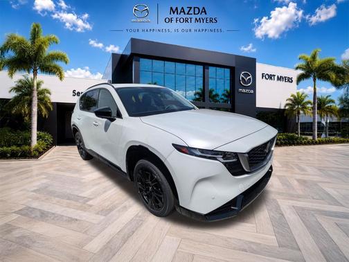 Rhodium White Metallic 2026 Mazda CX-5 2.5 S Premium Plus Package