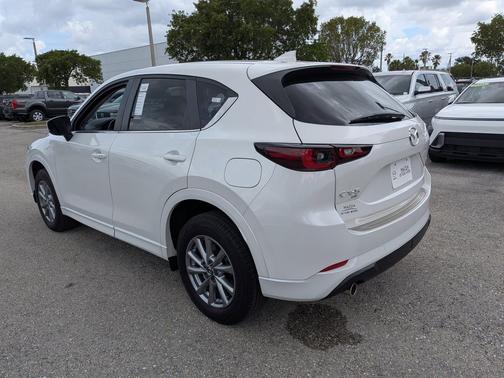 Rhodium White Metallic 2024 Mazda CX-5 2.5 S Select Package