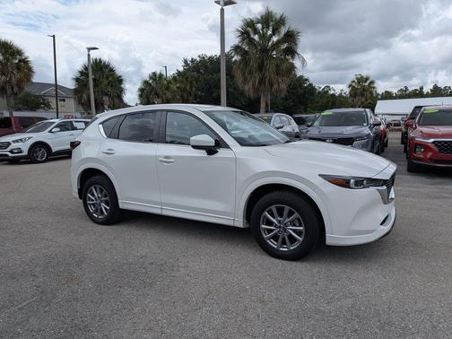 Rhodium White Metallic 2024 Mazda CX-5 2.5 S Select Package
